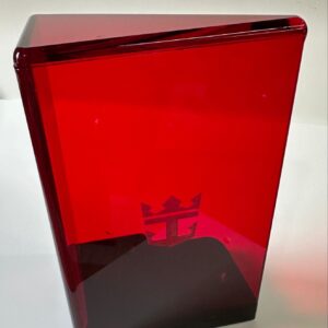 8 DECK CARD DISCARD RED