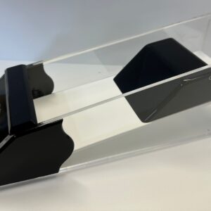 8 DECK CARD SHOE BLACK AND CLEAR