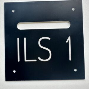 Sign for Escutcheon 5"x5"